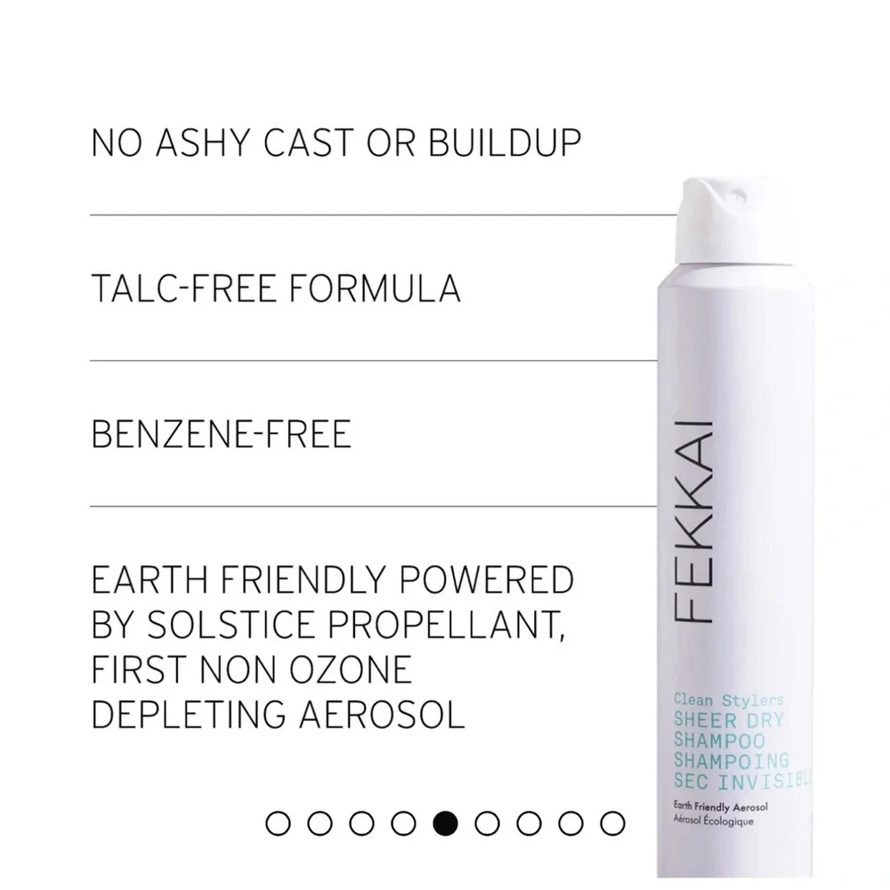 NEW Fekkai CLEAN STYLERS SHEER DRY SHAMPOO